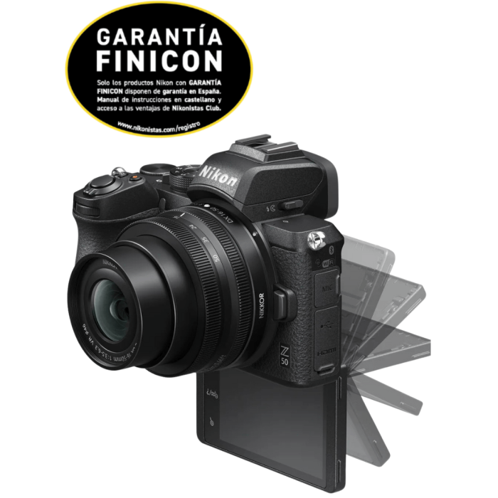 NIKON Z50 + 16-50 CÁMARA MIRRORLESS