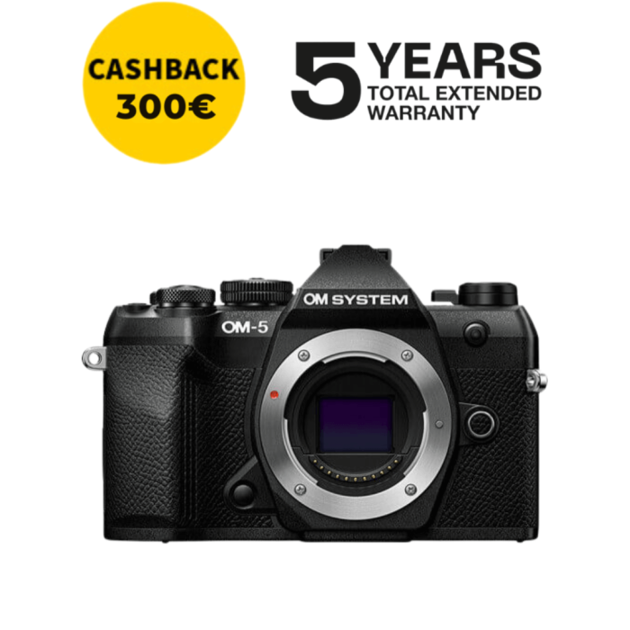 OM SYSTEM OM-5 MARK II CÁMARA MIRRORLESS (NEGRA)
