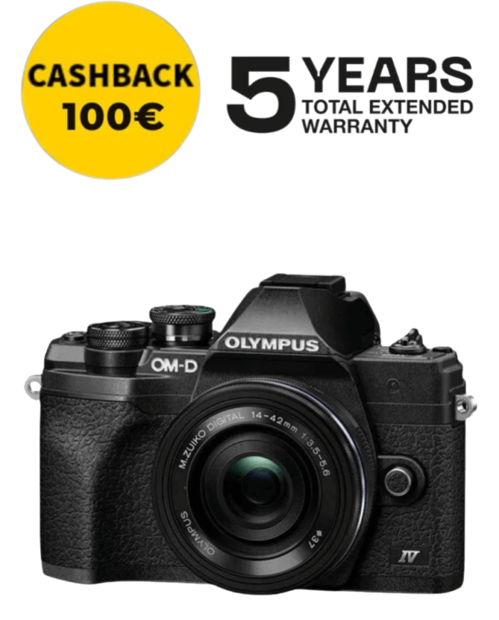 Olympus E-M10 Mark IV + 14-42mm EZ Negro | FotoCineColor