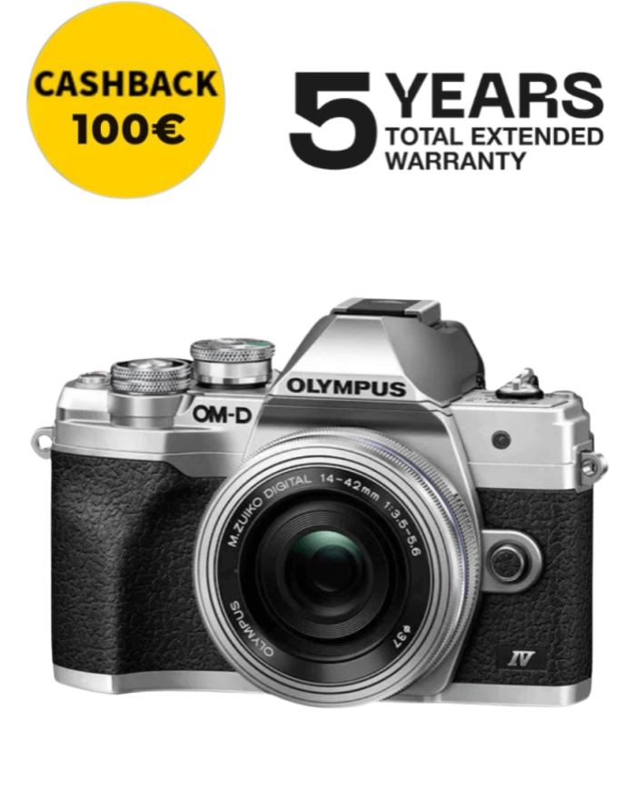 OLYMPUS E-M10 MARK IV + 14-42mm EZ PLATA