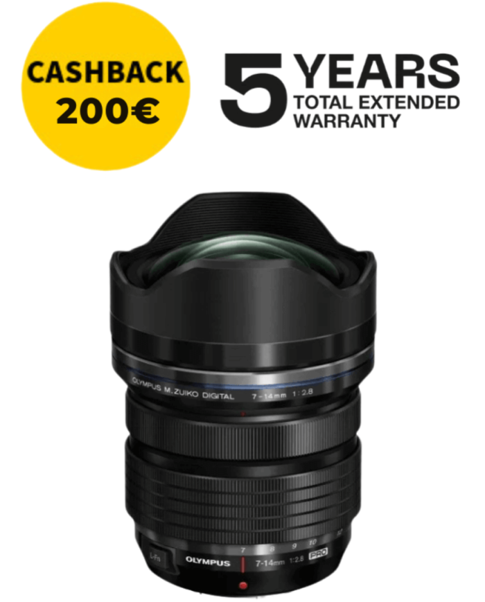 OLYMPUS ZUIKO ED 7‑14MM F2.8 PRO