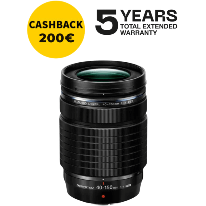 OLYMPUS ZUIKO ED 40-150mm f4 PRO