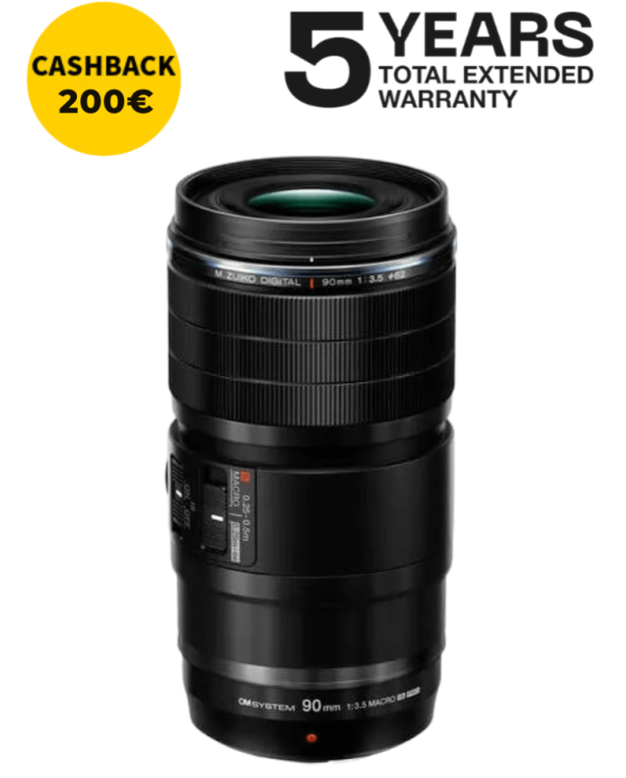 OM System Zuiko 90mm f/3.5 Macro IS Pro | FotoCineColor