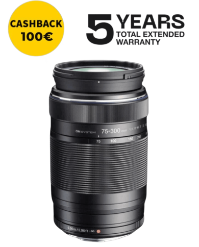 OLYMPUS ZUIKO ED 75‑300mm f4.8‑6.7 II