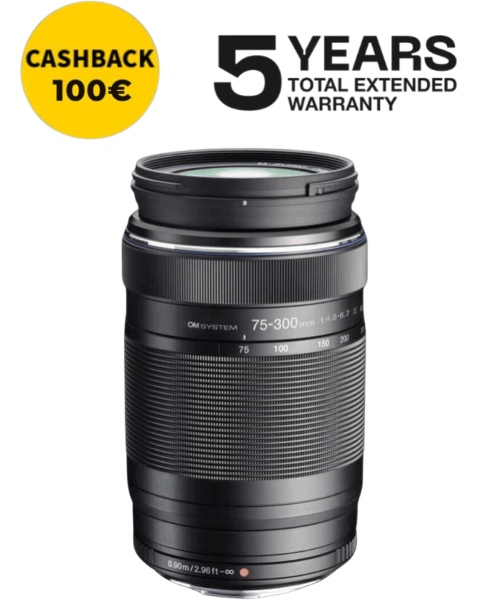 OLYMPUS ZUIKO ED 75‑300mm f4.8‑6.7 II