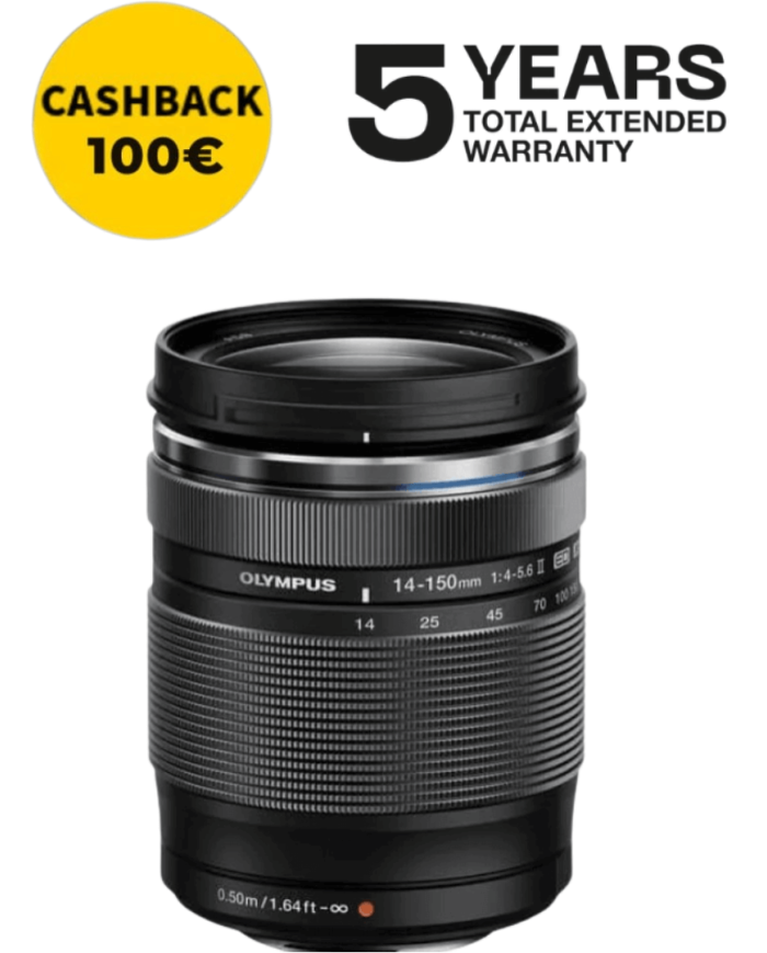 OLYMPUS ZUIKO ED 14-150mm f4-5.6 II NEGRO