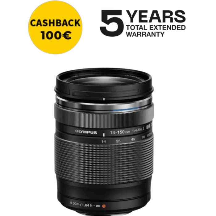 OLYMPUS ZUIKO ED 14-150mm f4-5.6 II NEGRO