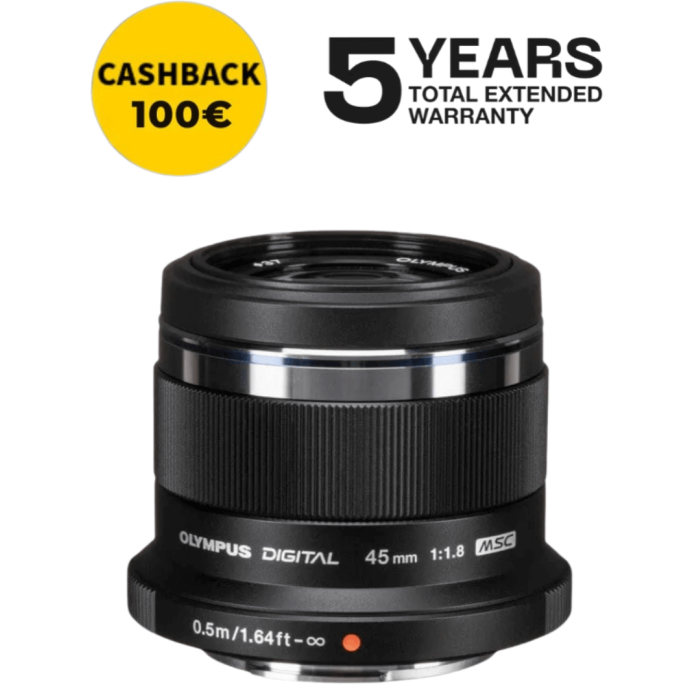 OLYMPUS ZUIKO ED 45mm f1.8 NEGRO