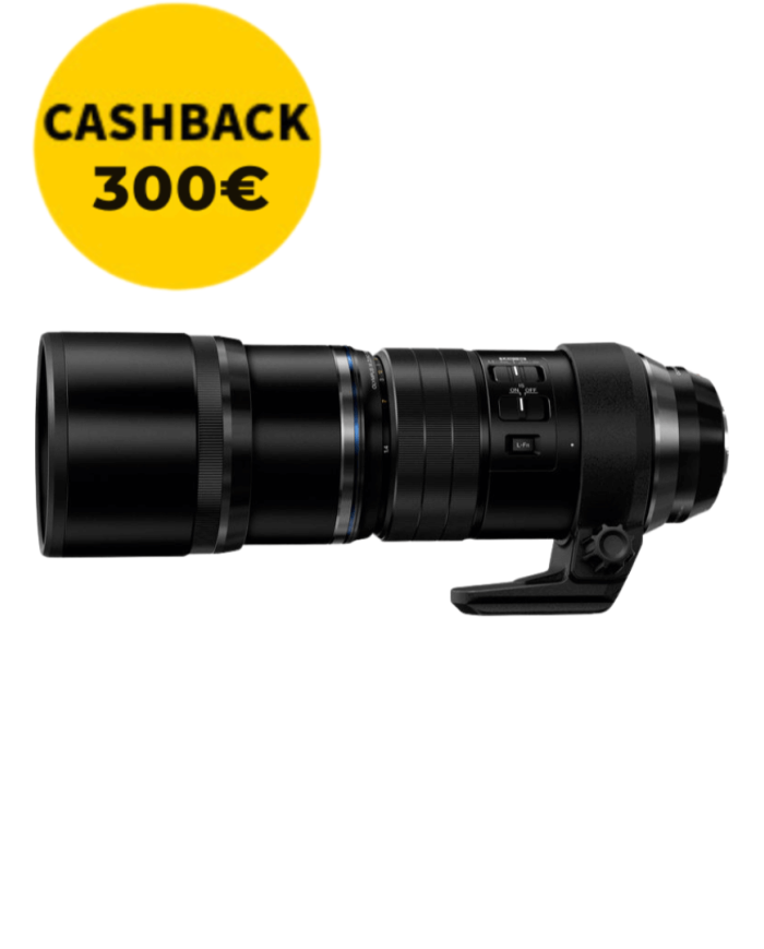 Objetivo M.ZUIKO DIGITAL ED 300 mm 1:4.0 IS PRO - Excelencia Óptica