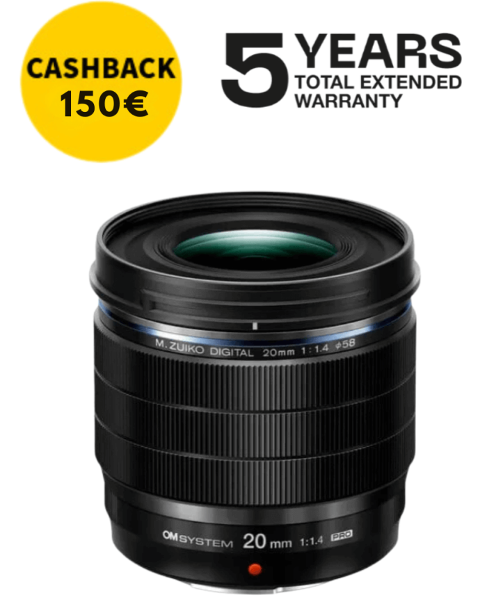 OLYMPUS ZUIKO ED 20mm f1.4 PRO