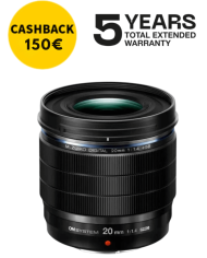 OLYMPUS ZUIKO ED 20mm f1.4 PRO