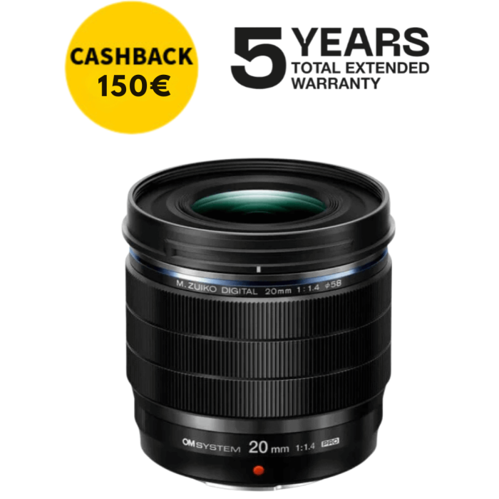 OLYMPUS ZUIKO ED 20mm f1.4 PRO
