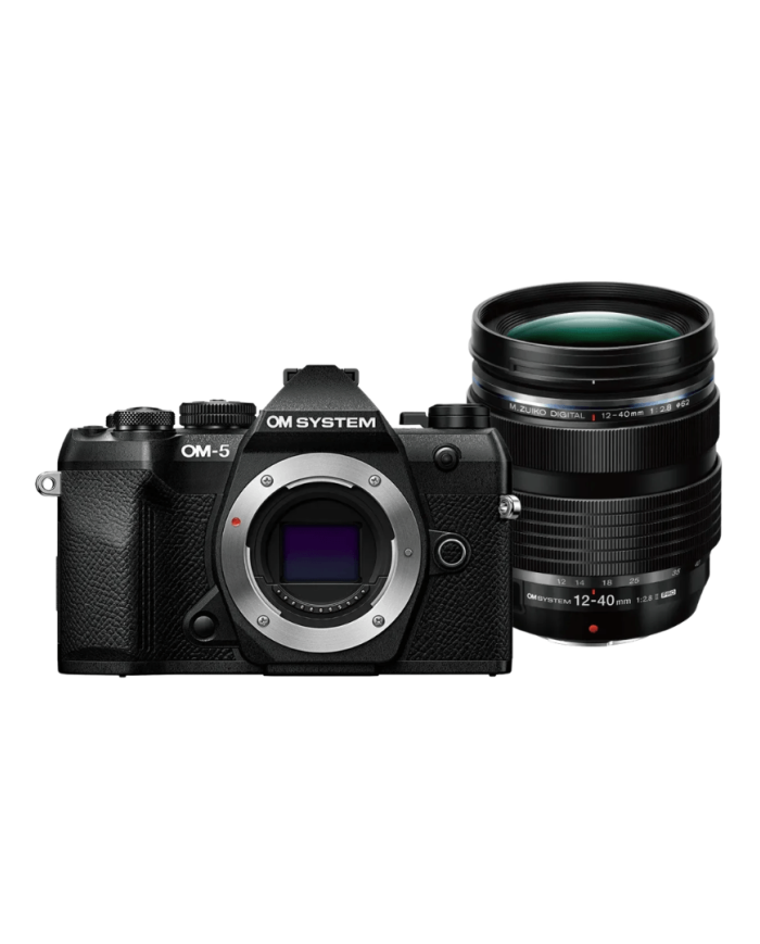 OM SYSTEM OM-5 MARK II  + 12-40MM F2.8 PRO II (NEGRA)