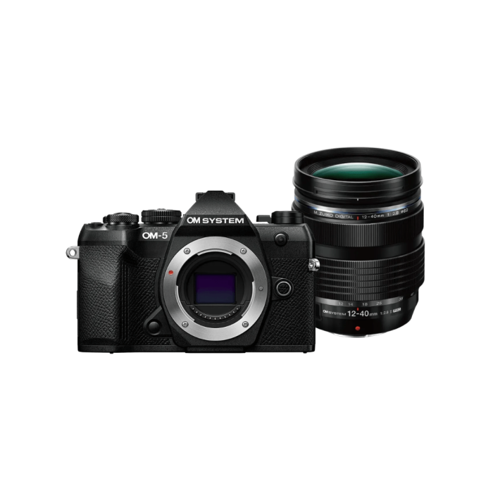 OM SYSTEM OM-5 MARK II  + 12-40MM F2.8 PRO II (NEGRA)