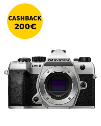 OM SYSTEM OM-5 MARK II CÁMARA MIRRORLESS (PLATA)