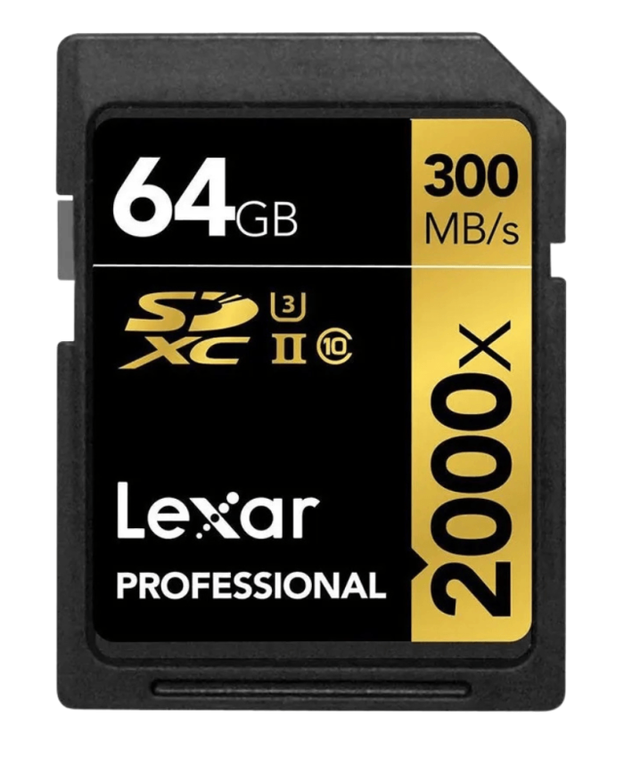 LEXAR PROFESSIONAL SDXC 64GB 2000x