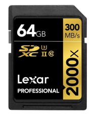 LEXAR PROFESSIONAL SDXC 64GB 2000x