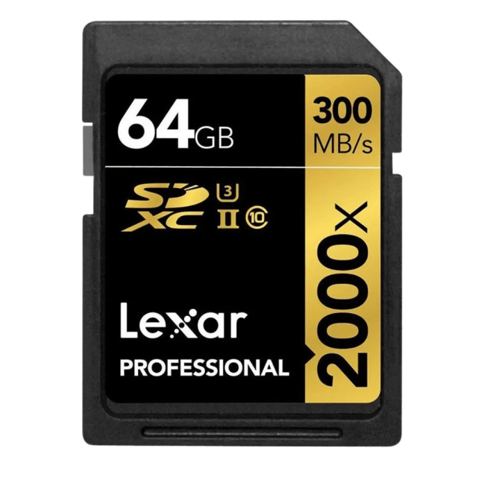 LEXAR PROFESSIONAL SDXC 64GB 2000x