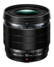 OLYMPUS ZUIKO ED 20mm f1.4 PRO