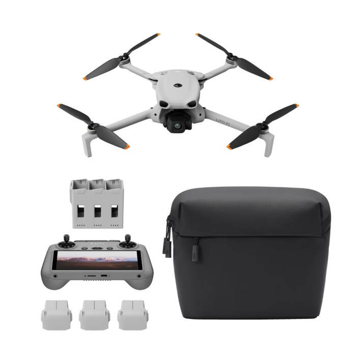 DRON DJI LITO X1 FLY MORE COMBO PLUS CON MANDO DJI RC-2