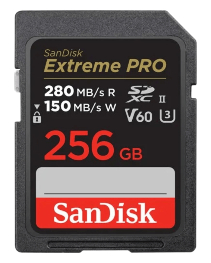 SANDISK EXTREME PRO SDXC UHS II 256GB 280Mb/s