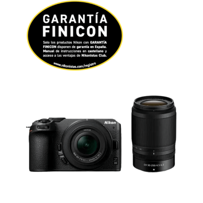 NIKON Z30 + 16-50mm + 50-250mm VR