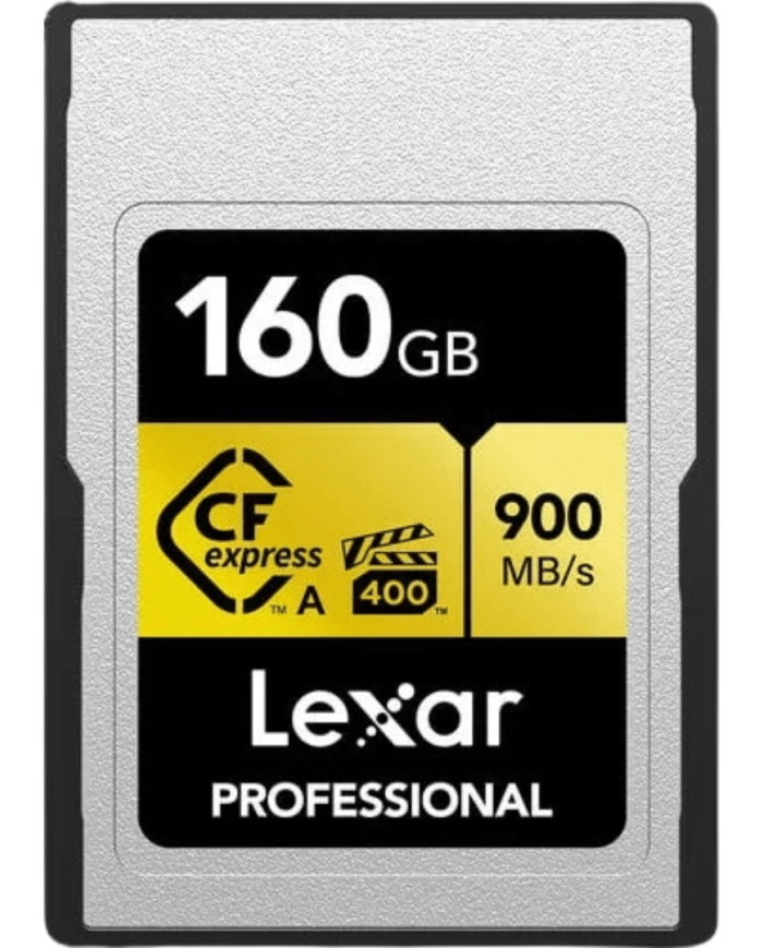 LEXAR PROFESSIONAL CFEXPRESS 160GB SERIES GOLD TIPO A