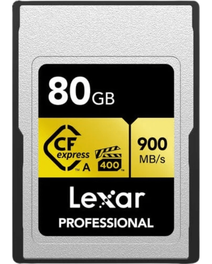 COMPRAR LEXAR PROFESSIONAL CFEXPRESS 80GB SERIES GOLD TIPO A