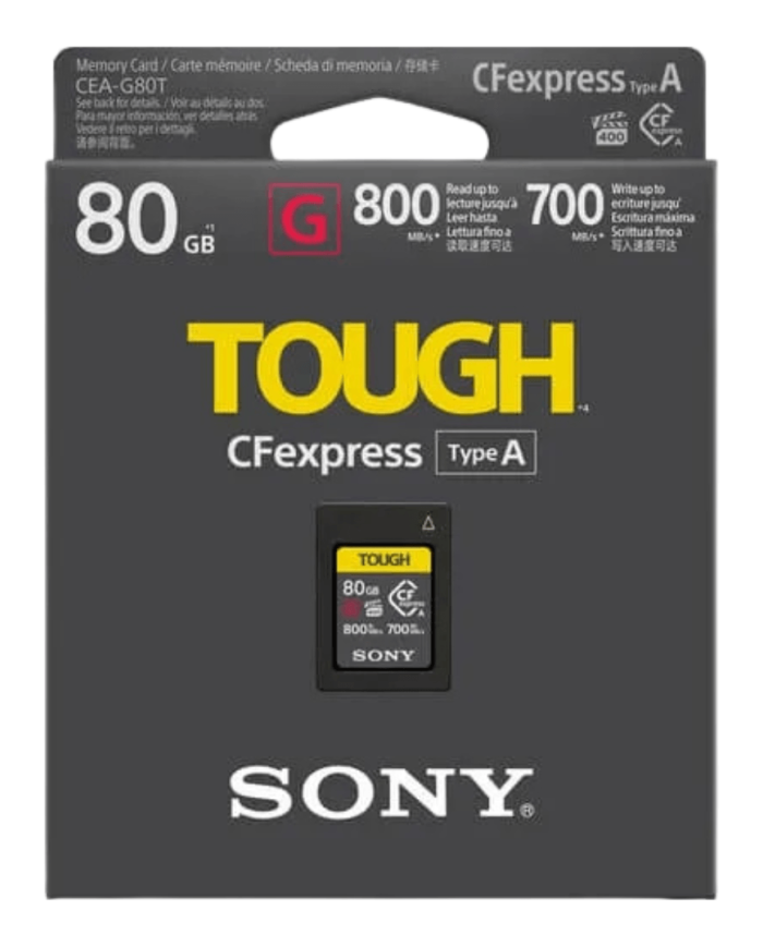 COMPRAR SONY TOUGH CFEXPRESS 80GB TIPO A