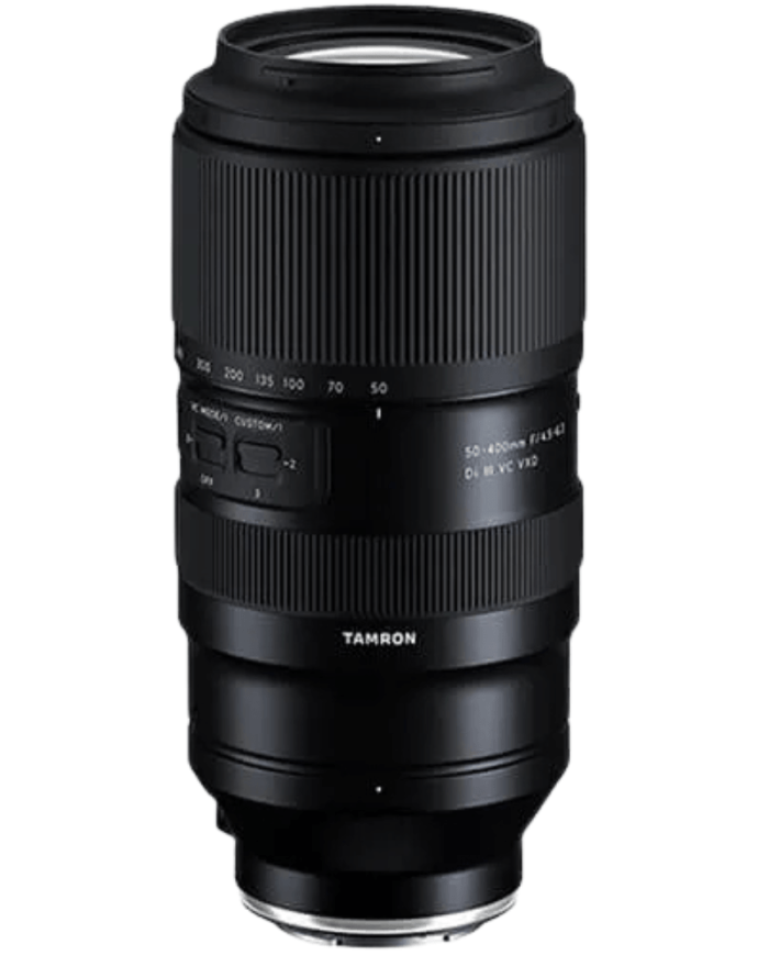 TAMRON 50-400mm f4.5-6.3 Di VC VXD SONY E