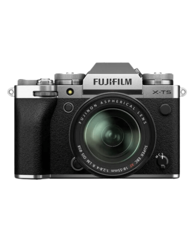 FUJIFILM X-T5 + XF 16-50mm PLATA CÁMARA MIRRORLESS