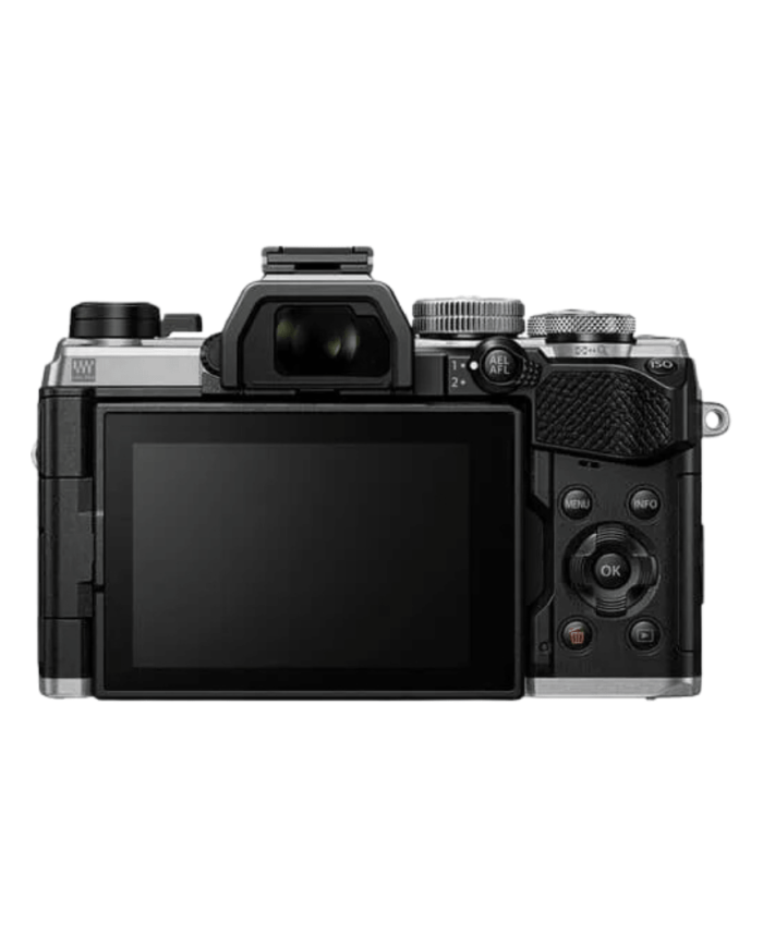 COMPRAR OM SYSTEM OM-5 PLATA CÁMARA MIRRORLESS