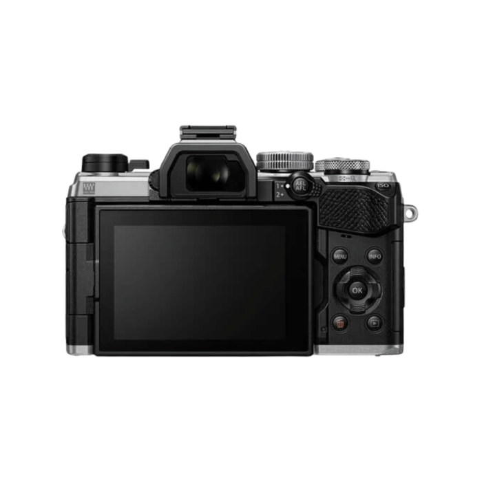 COMPRAR OM SYSTEM OM-5 PLATA CÁMARA MIRRORLESS