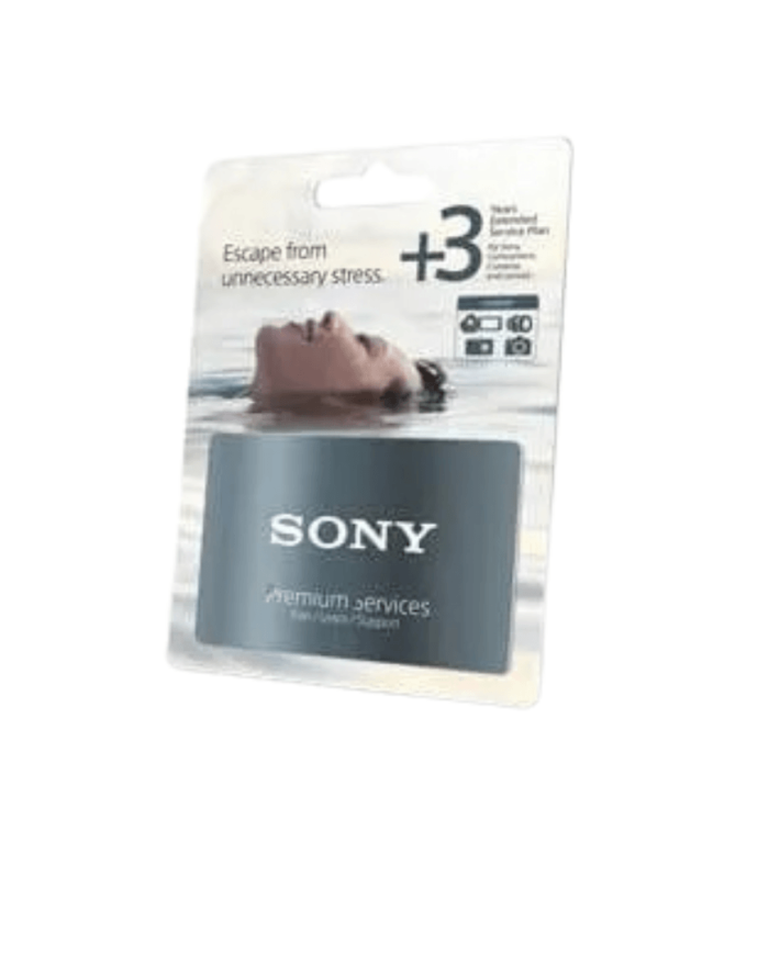 SONY AMPLIACIÓN GARANTÍA 3 AÑOS