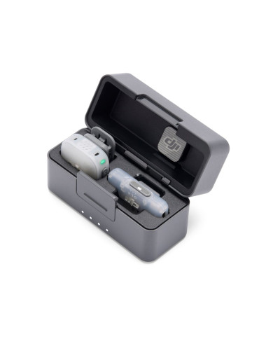 MICRÓFONO DJI MIC MINI 2 (1 TX + 1 MOBILE RX + ESTUCHE DE CARGA)