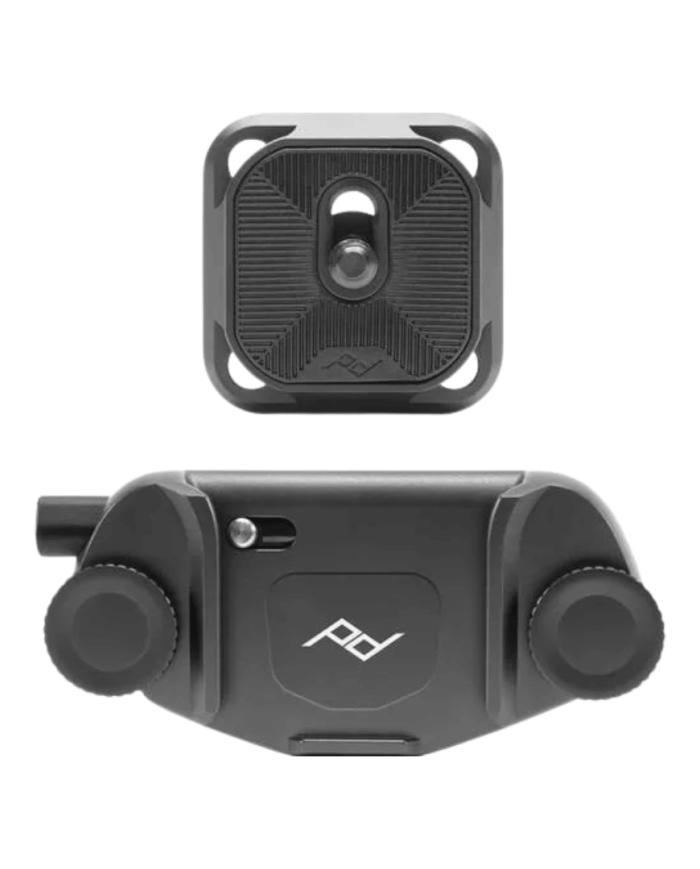 PEAK DESIGN CAPTURE CLICK V3 (NEGRO) CON ZAPATA