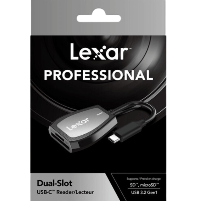 LEXAR LRW470U USB-C READER DUAL-SLOT
