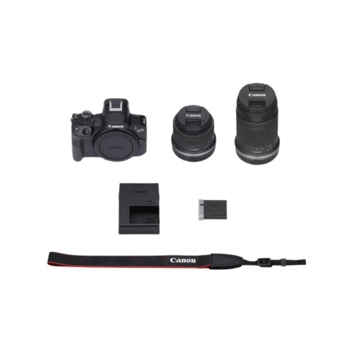 El MEJOR PRECIO CANON EOS R50 + RF-S 18-45mm + 55-210mm KIT