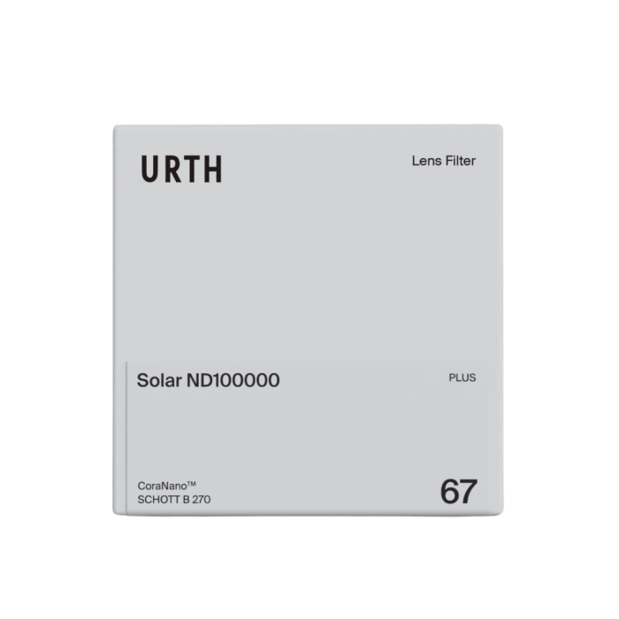 COMPRAR URTH ND10000 SOLAR FILTRO (67MM)