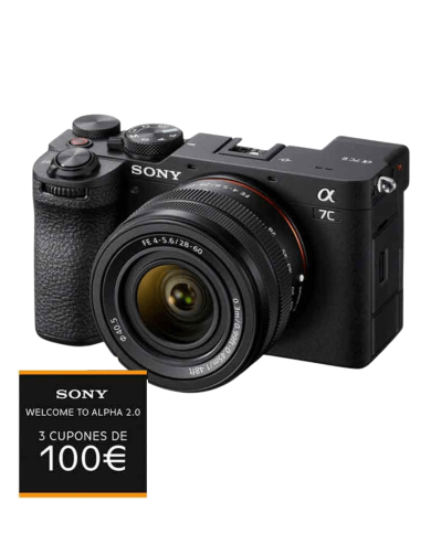 SONY a7C II + 28-60mm (NEGRO) CÁMARA MIRRORLESS