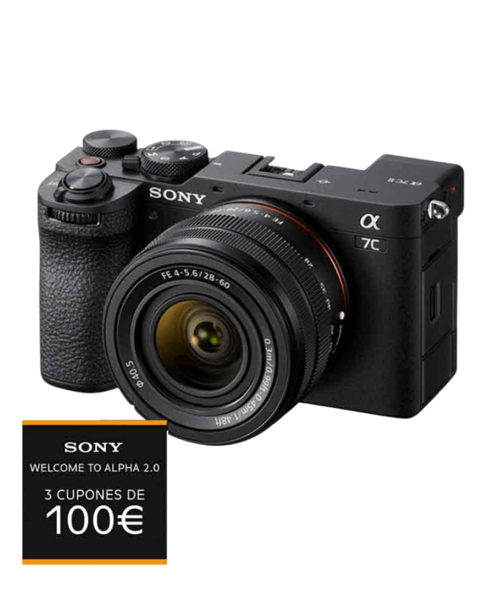 SONY a7C II + 28-60mm (NEGRO) CÁMARA MIRRORLESS