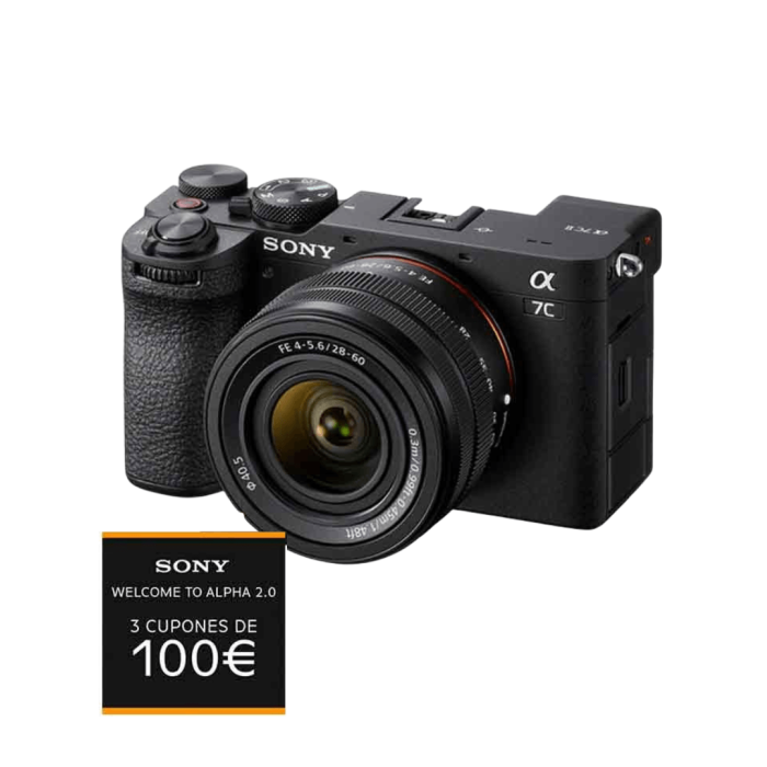 SONY a7C II + 28-60mm (NEGRO) CÁMARA MIRRORLESS