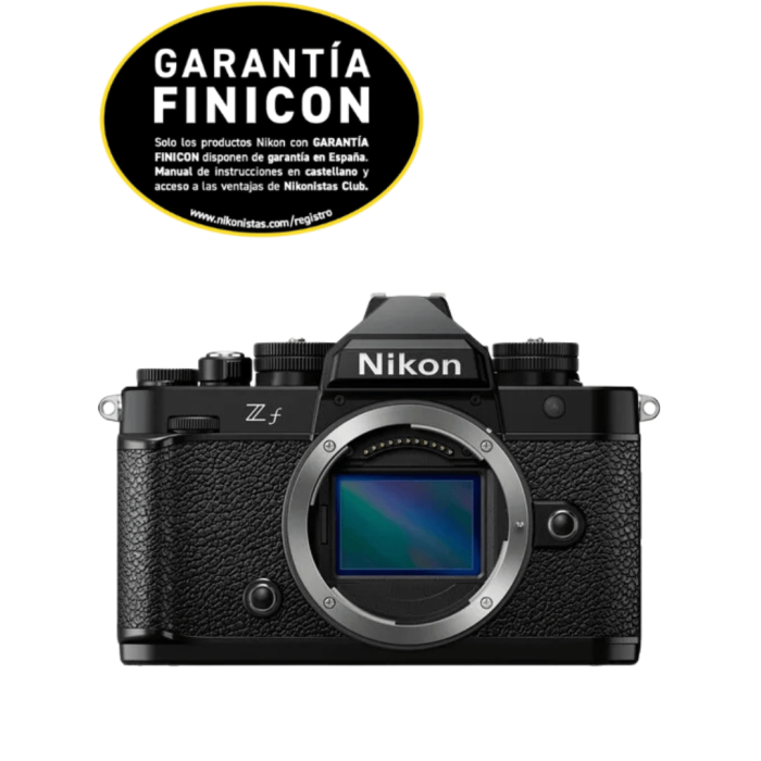 NIKON ZF NEGRA CÁMARA MIRRORLESS
