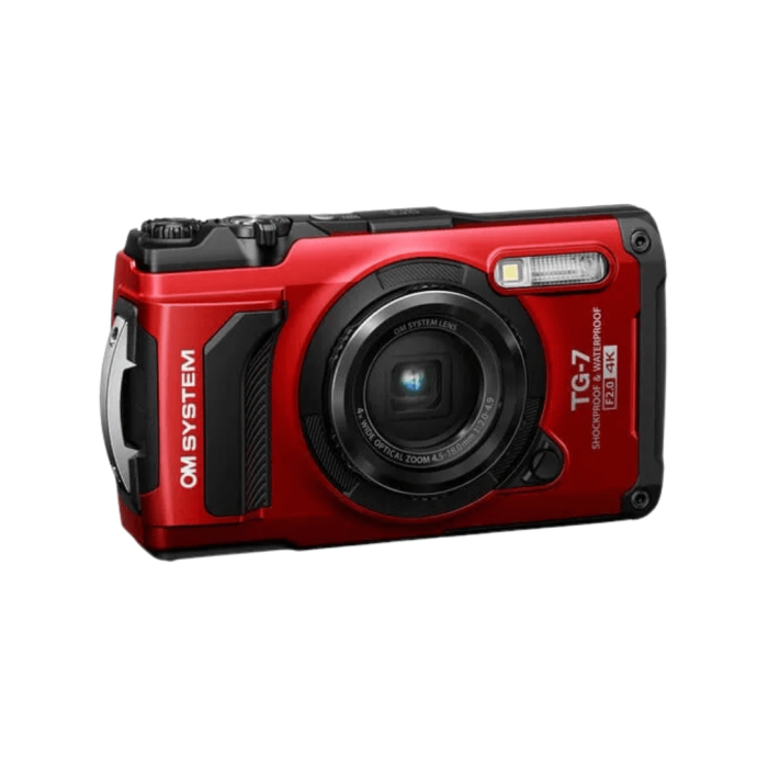 OM SYSTEM TG-7 CÁMARA ROJO