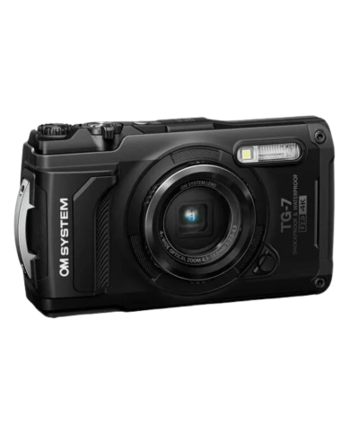 OM SYSTEM TG-7 CÁMARA NEGRO