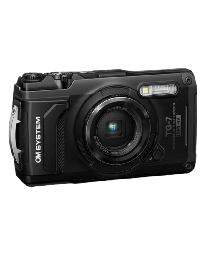 OM SYSTEM TG-7 CÁMARA NEGRO