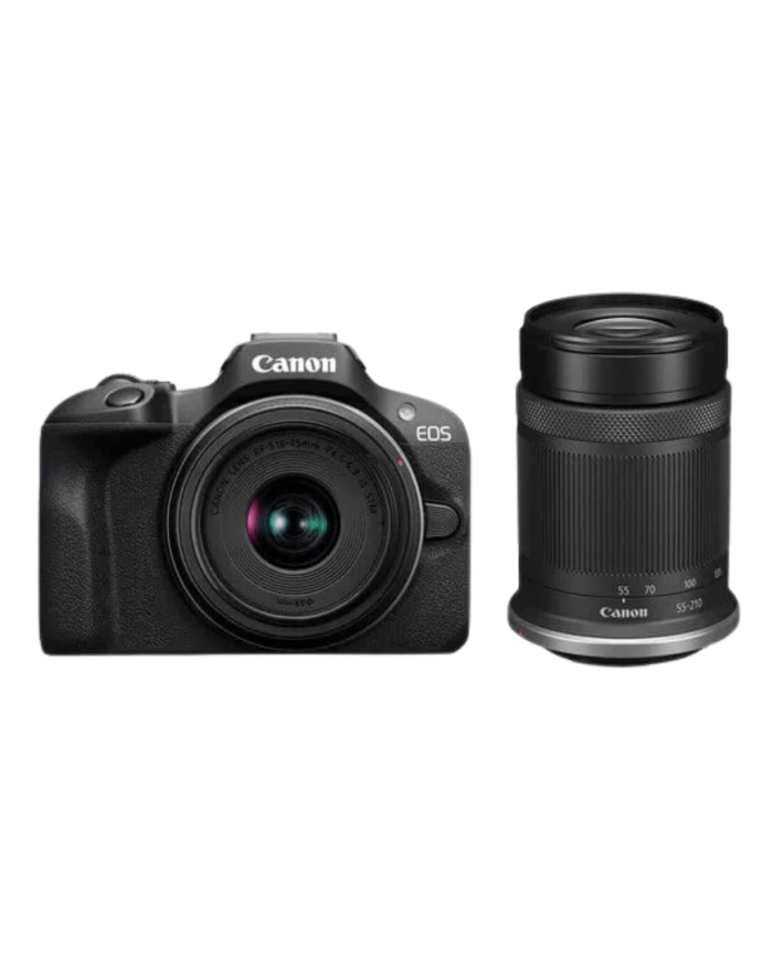 CANON EOS R100 + 18-45mm + 55-210mm