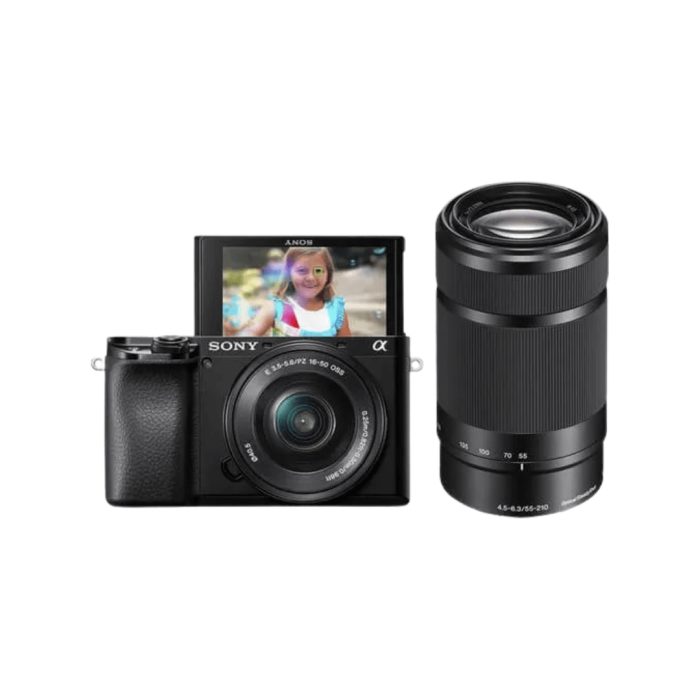 SONY A6100 + 16-50mm + 55-210mm