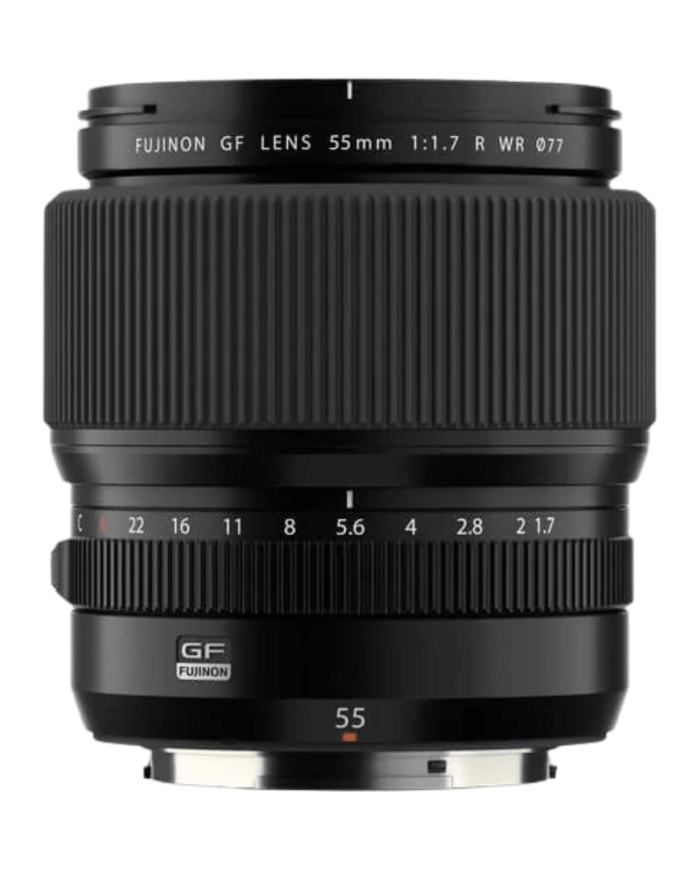 FUJINON GF 55mm f1.7 R WR