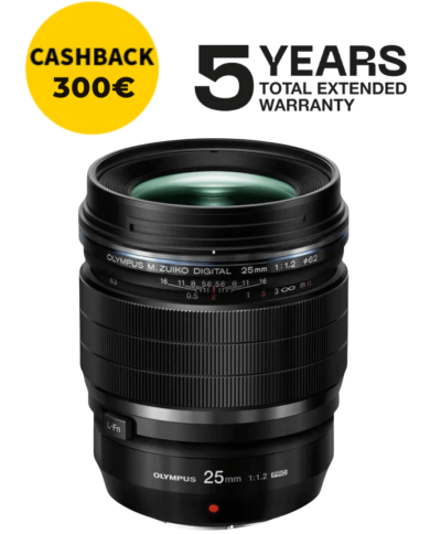 OLYMPUS ZUIKO 25mm f1.2 PRO